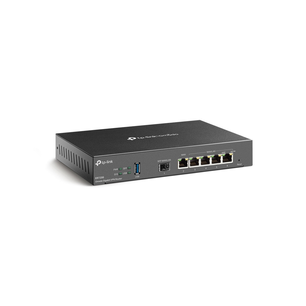 TP-Link Omada ER7206 router cablato Gigabit Ethernet Nero