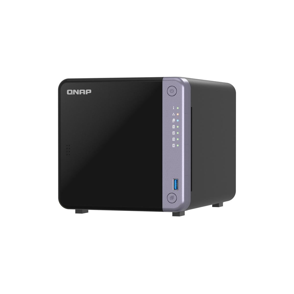 QNAP TS-432X-4G server NAS e di archiviazione Tower Alpine Alpine AL-524 4 GB DDR4 QNAP QTS Nero