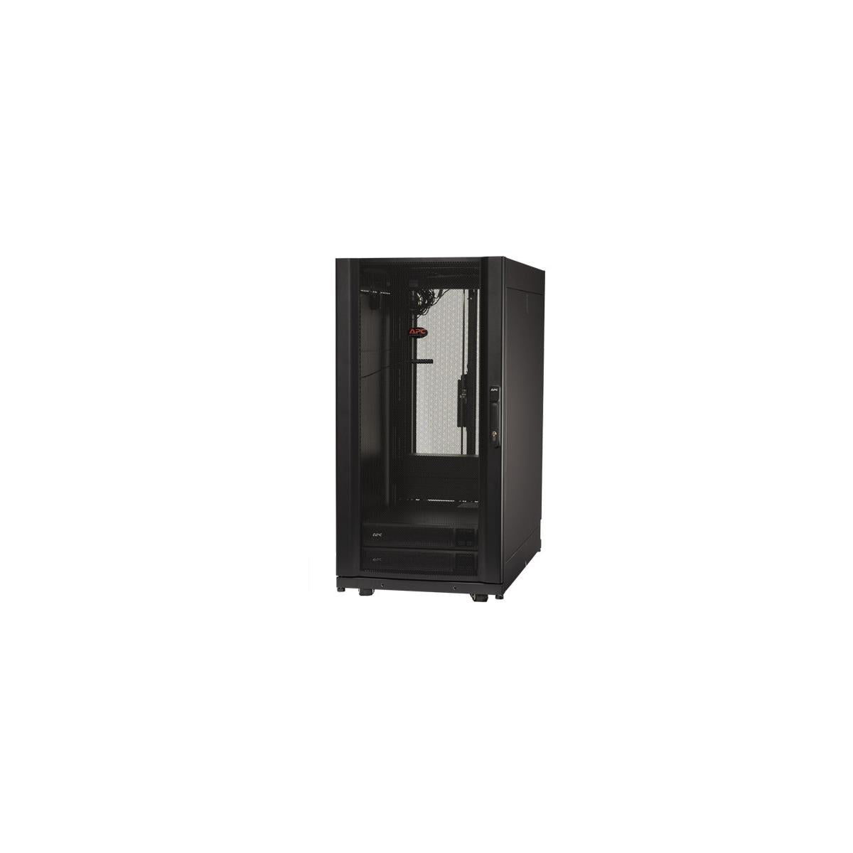 APC MDC24SX3KVAI Armadio di Distribuzione 24U Rack Indipendenti 3000 VA Nero