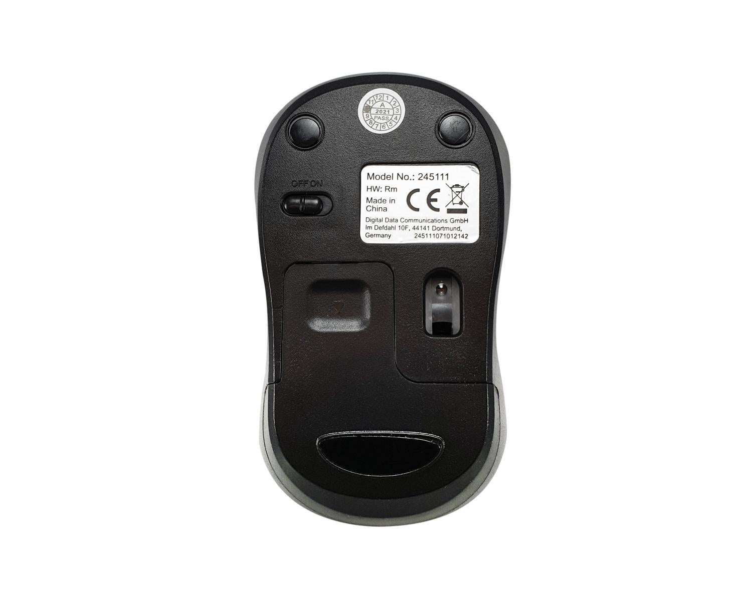 Equip 245111 mouse Ambidestro RF Wireless Ottico