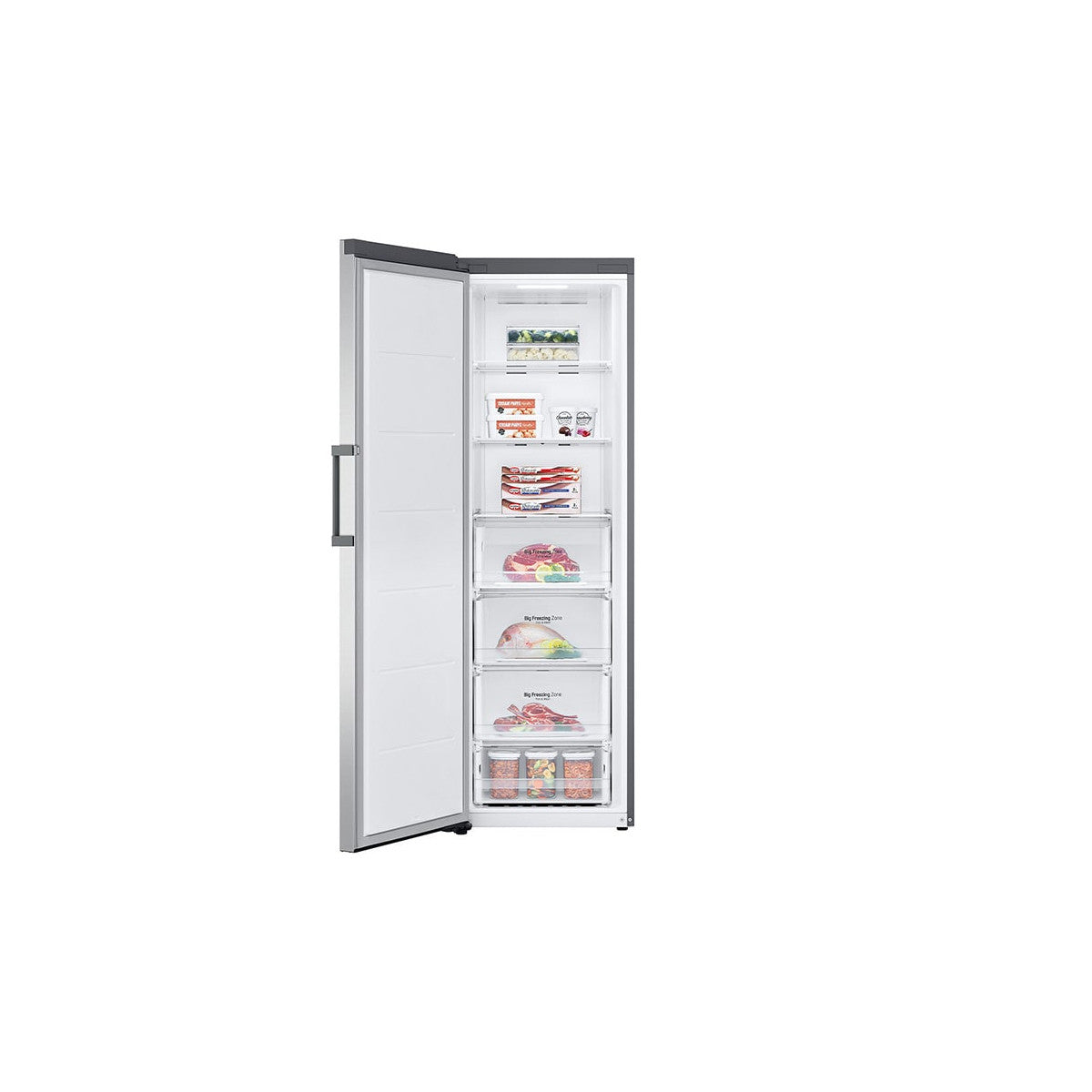 LG GFE41PZGSZ Congelatore verticale Libera installazione 324 L Acciaio