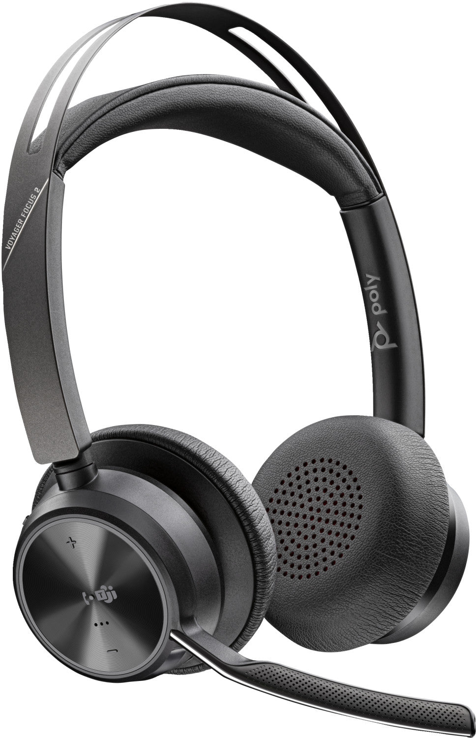 POLY Voyager Focus 2 Microsoft Teams Certified USB-C-C Headset USB-C/A Adapter