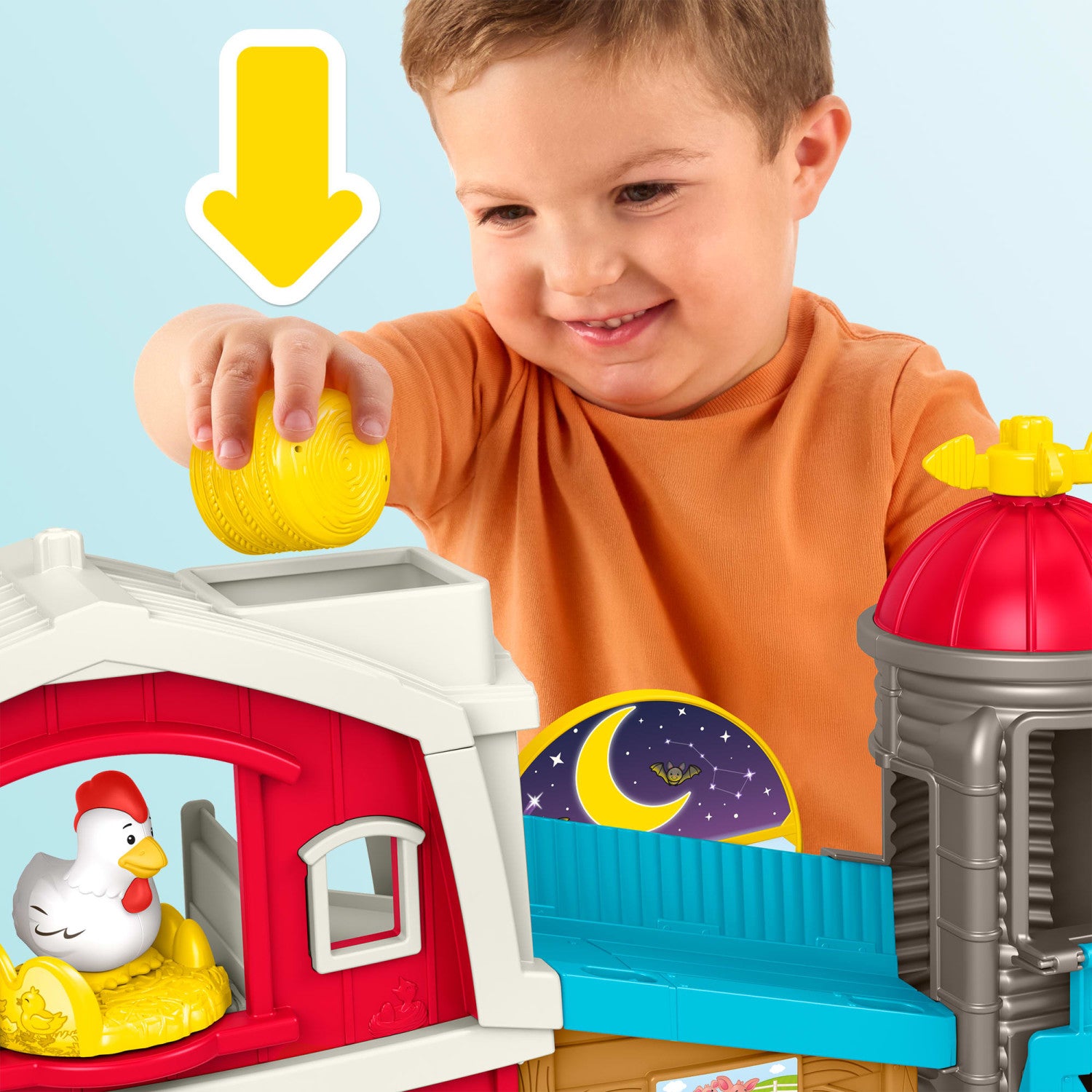 Fisher-Price Little People Divertente Fattoria Animali Felici