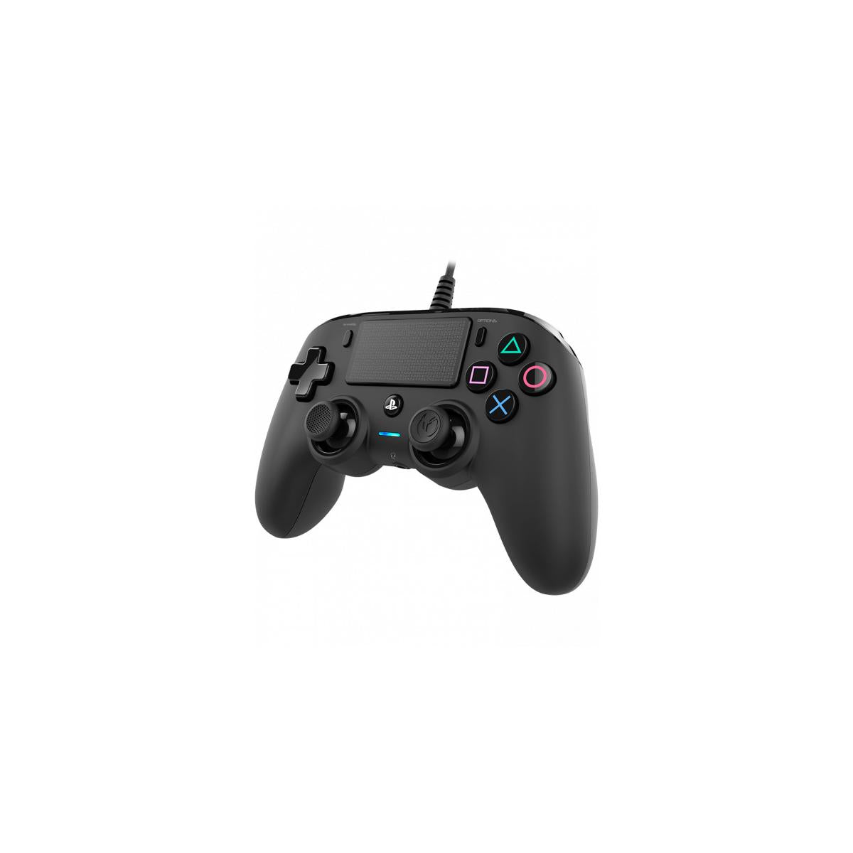 BigBen PS4OFCPADBLACK USB Interactive Nacon Compact Controller, Nero - PlayStation 4