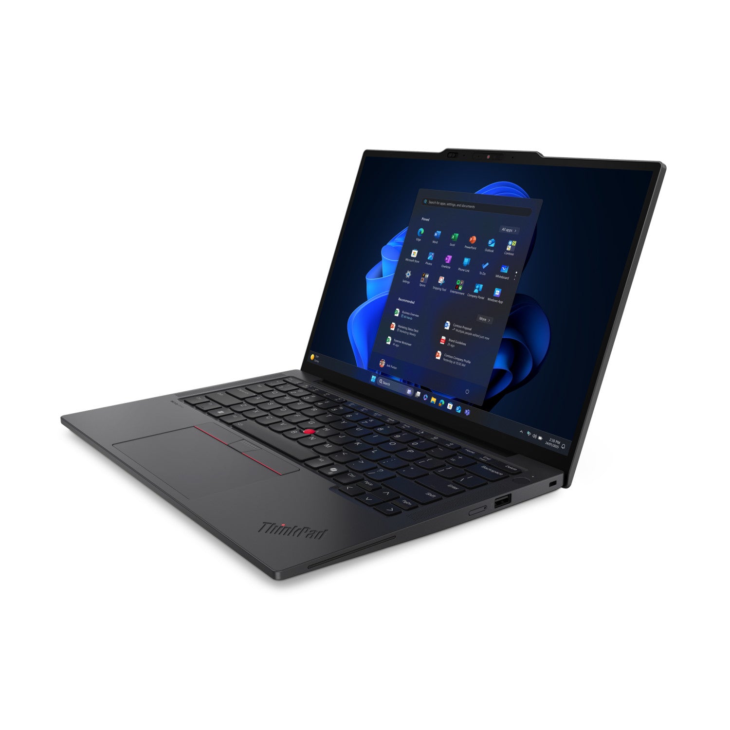 Lenovo ThinkPad X13 Gen 6 (Intel) Intel Core Ultra 7 255U Computer portatile 33,8 cm (13.3") WUXGA 16 GB LPDDR5x-SDRAM 512 GB SSD Wi-Fi 6E (802.11ax) Windows 11 Pro Italiano Nero