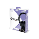Meliconi 497406 Cuffie Wireless a Padiglione Musica e Chiamate Bluetooth Nero