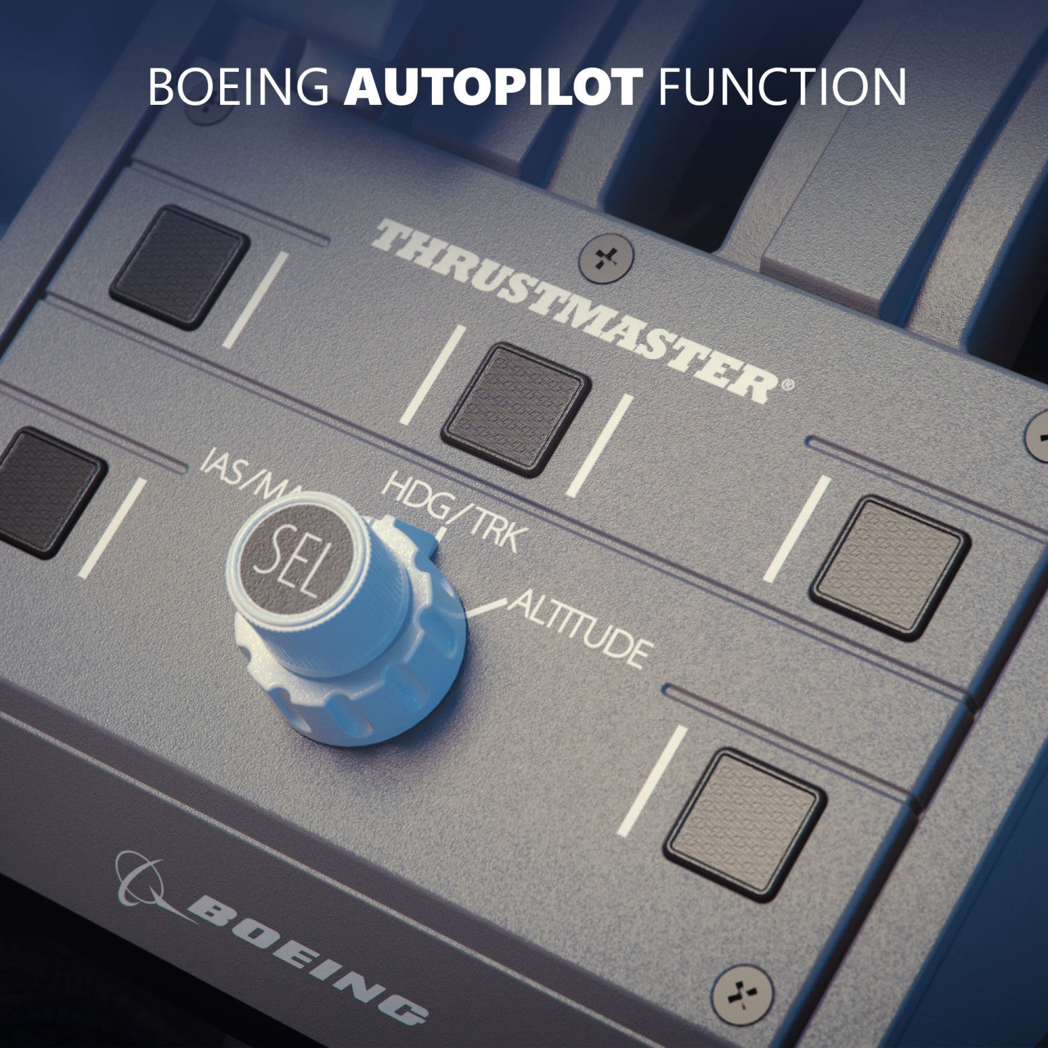 Thrustmaster TCA Quadrant Boeing Edition USB Joystick PC Xbox Xbox One X Xbox Series S Grigio