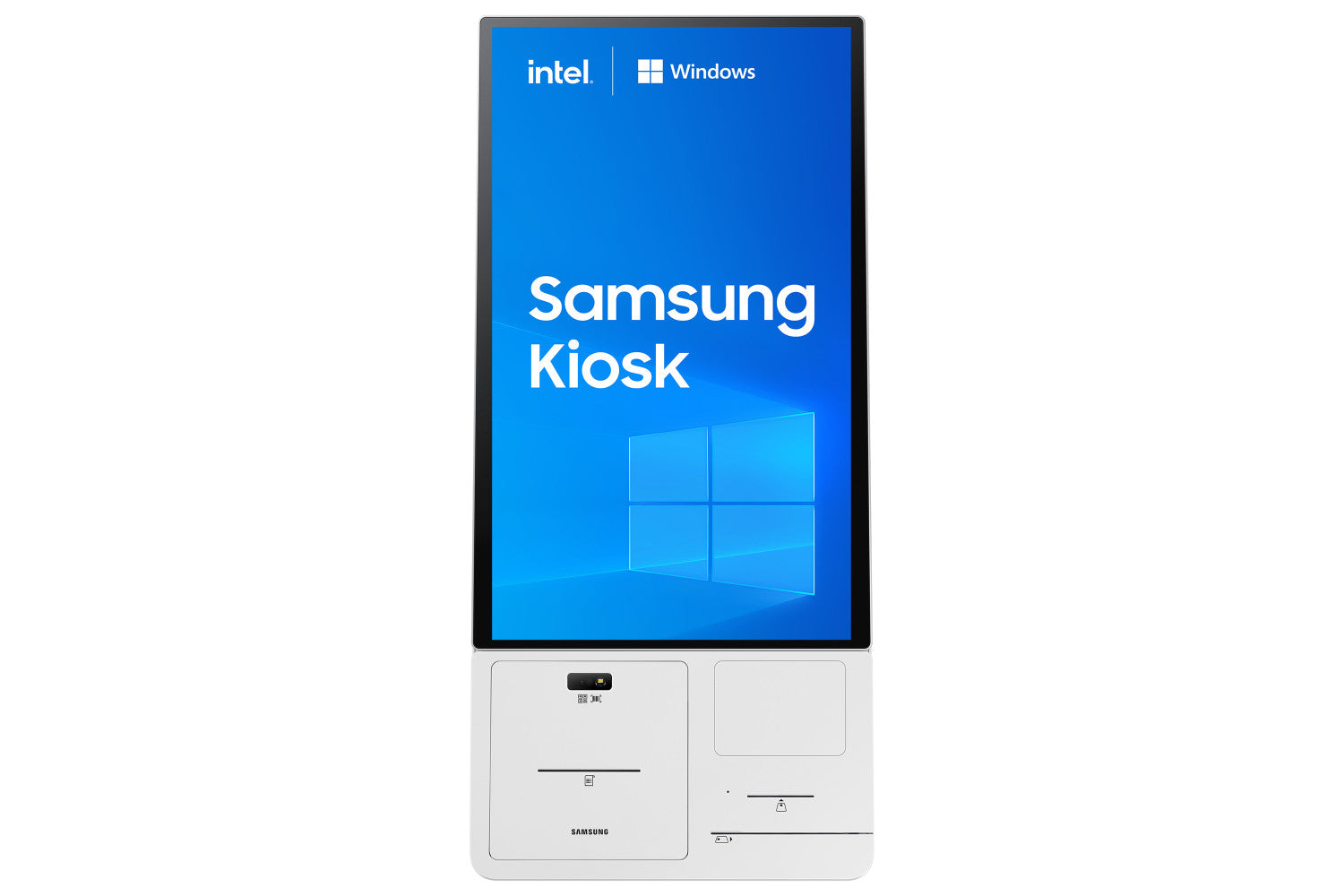 Samsung KM24C-3 Design chiosco 61 cm (24") LED 250 cd/m² Full HD Bianco Touch screen Processore integrato Windows 10 IoT Enterprise 16/7