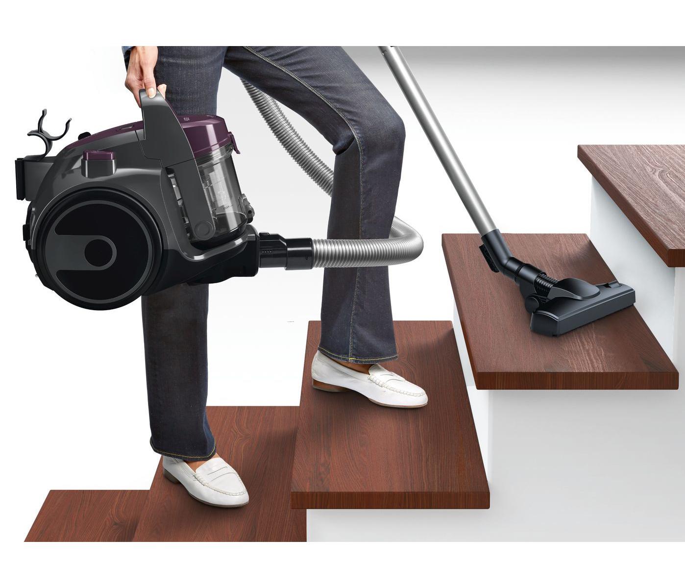 Bosch BGC05AAA1 Aspirapolvere da Traino a Secco Senza Sacchetto Nero