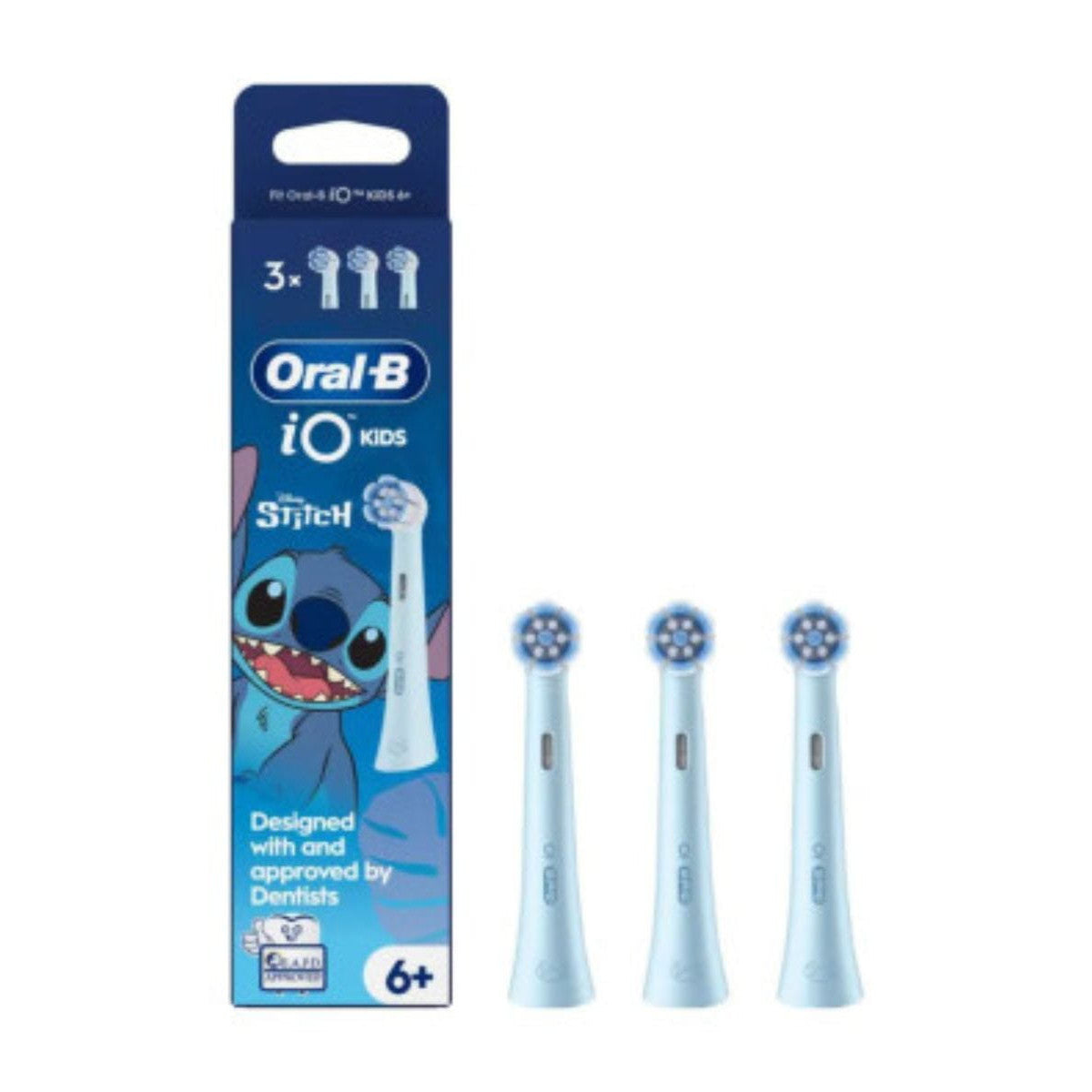 Oral-B iO Series Testine di Ricambio Stitch 3 Pezzi