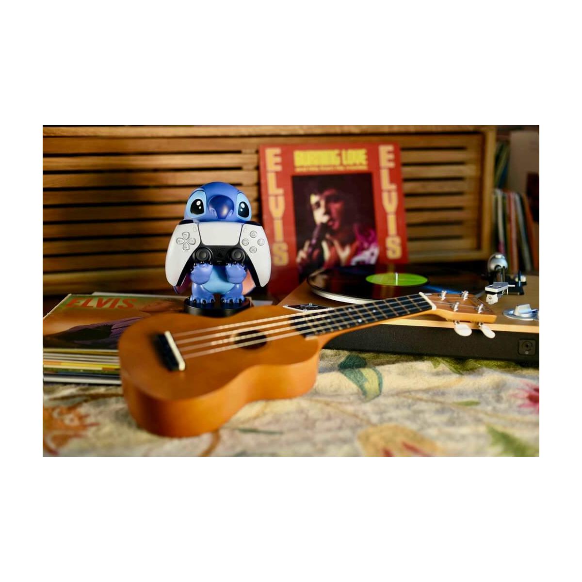 Exquisite Gaming Stitch Cable Guy Phone and Controller Holder Personaggio da collezione
