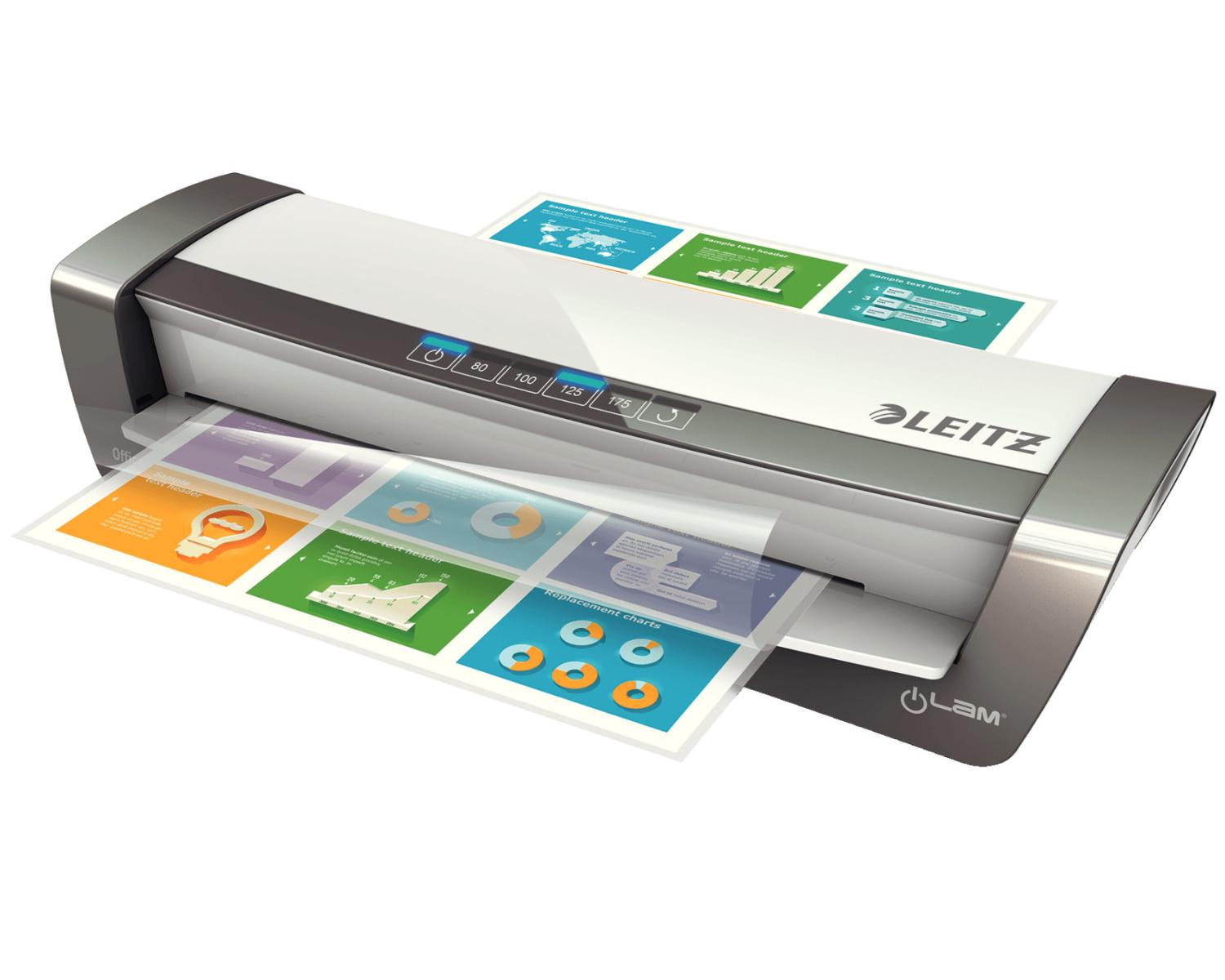 Leitz iLAM Office Pro A3 Plastificatrice a caldo 500 mm/min Grigio, Argento