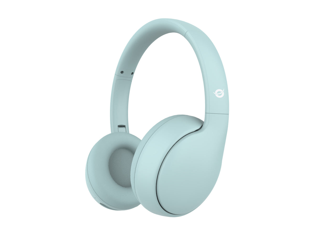 Conceptronic PARRIS04B cuffia e auricolare Con cavo e senza cavo A Padiglione Musica e Chiamate Bluetooth Azzurro