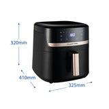 Russell Hobbs SatisFry Heißluftfritteuse Singolo 8,3 L Indipendente 1800 W Friggitrice ad aria calda Nero
