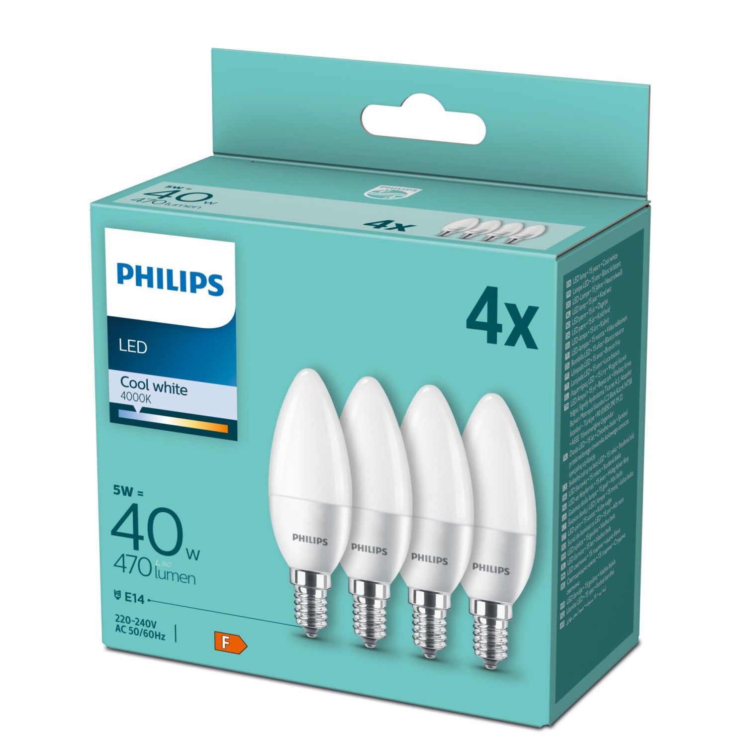 Philips 8719514313569 lampada LED 5 W F