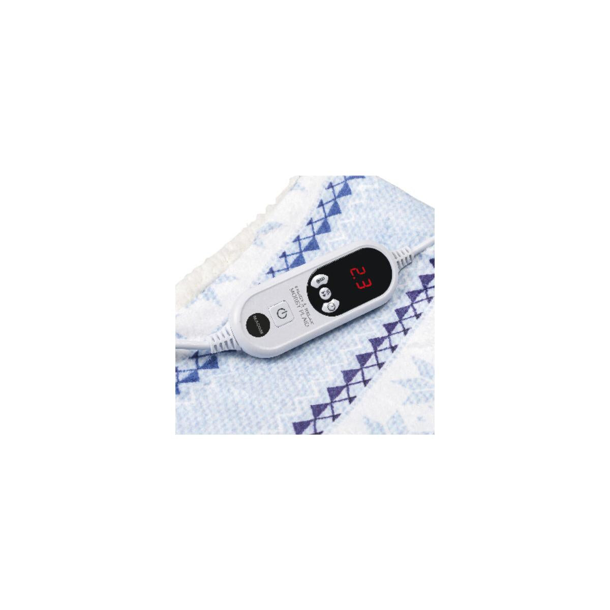 Macom Enjoy Relax 943 scaldapiedi elettrico 160 W Blu, Bianco