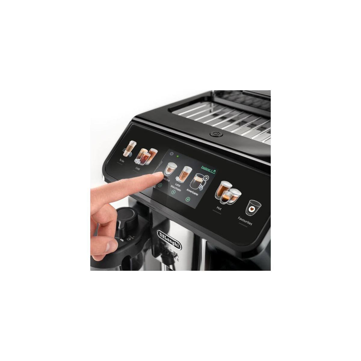 De Longhi ECAM450.55.G Eletta Explore Macchina per espresso Automatica 1. 8 L Nero