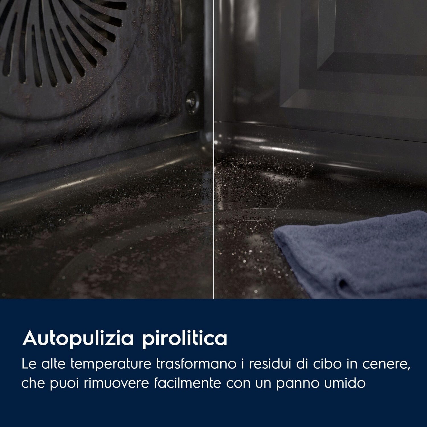 Electrolux KODFP46TX Forno Multifunzione Surround con Vapore SteamBake 500 con pulizia pirolitica