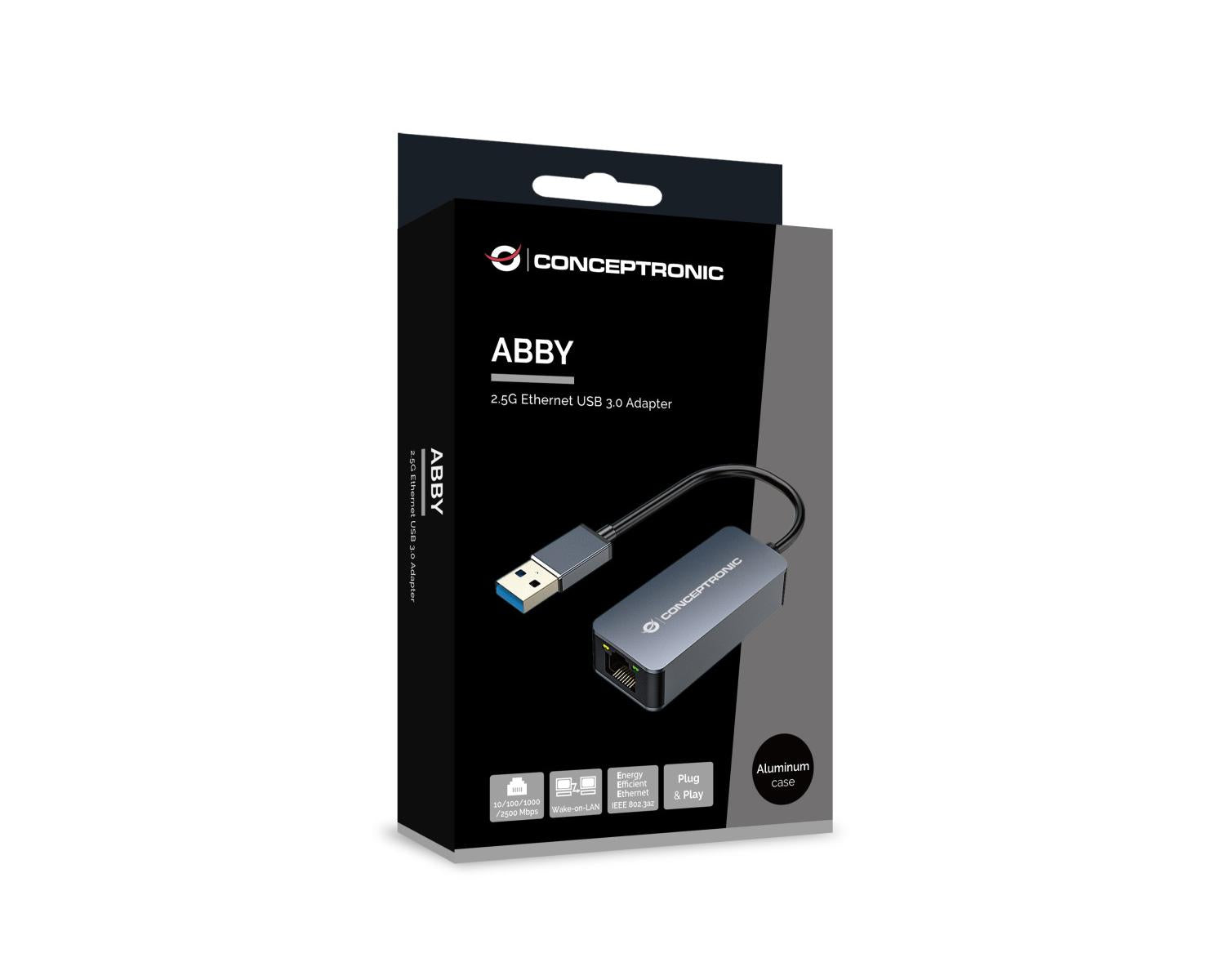 Conceptronic ABBY12G scheda di rete e adattatore Ethernet 2500 Mbit/s