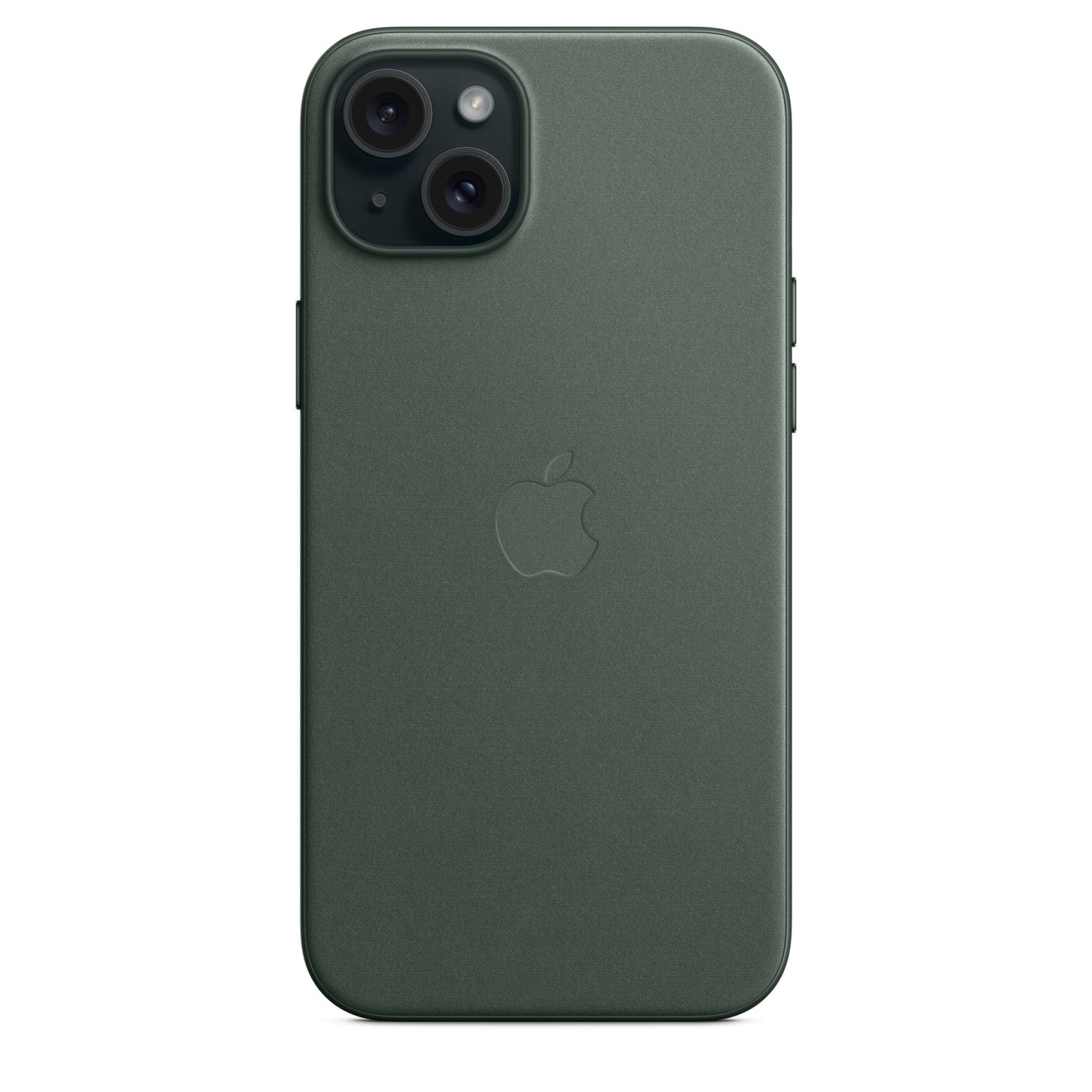 Apple Custodia Cover Case MagSafe in Tessuto Finewoven per Iphone 15 Plus A3094 Sempreverde