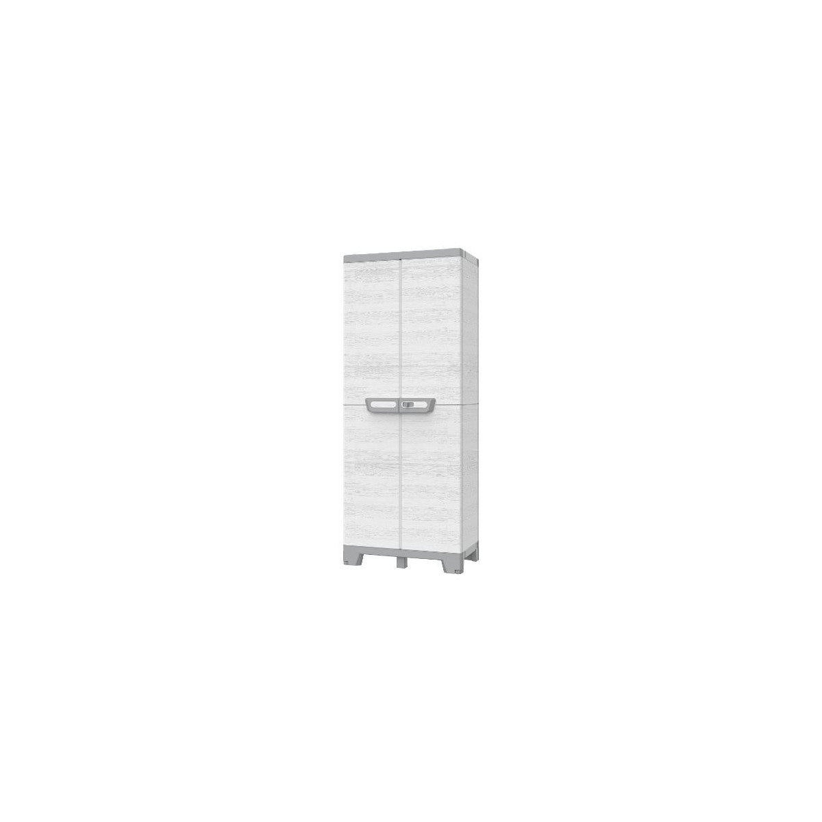 Terry Armadio Da Esterno Sequoia CAB 2680 2 Ante In Plastica 68x39x172 Cm Grigio