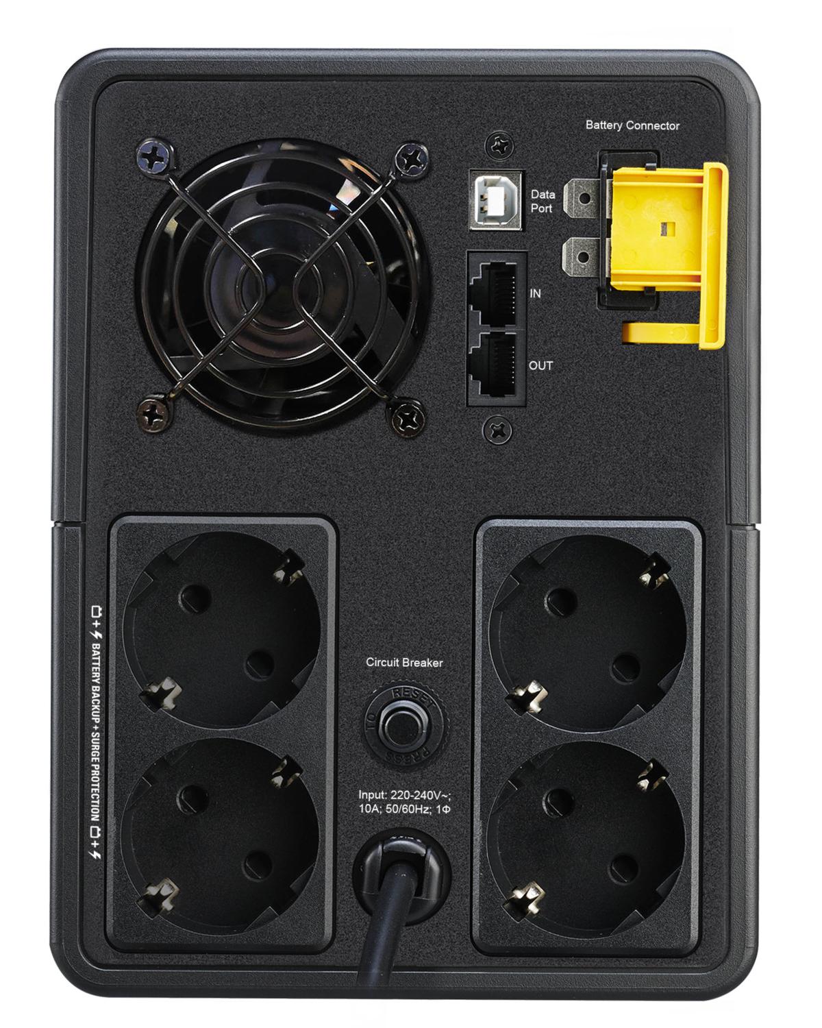 APC BX2200MI-GR gruppo di continuità (UPS) A linea interattiva 2,2 kVA 1200 W 4 presa(e) AC