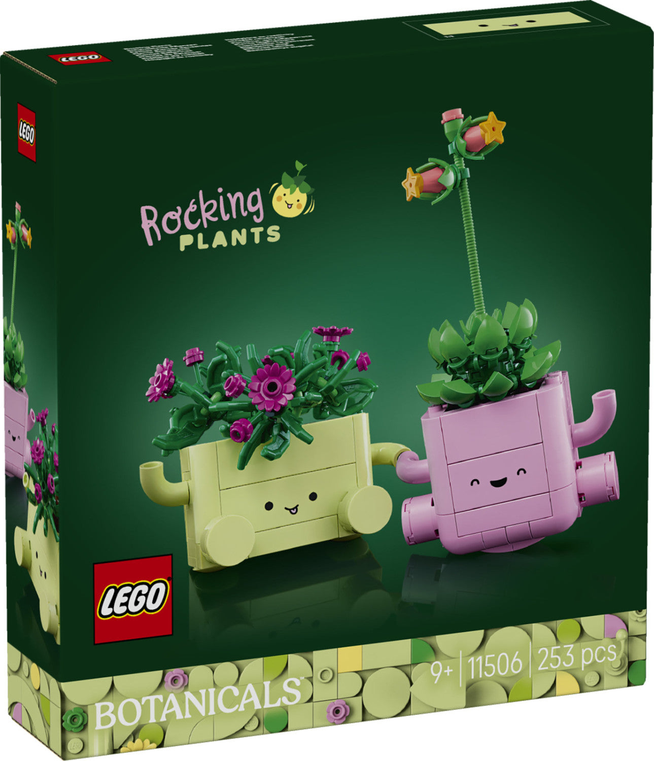 Lego Botanicals 11506 Piante Dondolanti, Set Con 2 Piante Finte E 2 Vasi - 253 Pezzi, 9