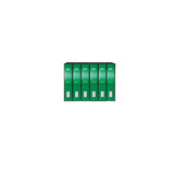 Rexel D26214 raccoglitore ad anelli Foolscap Nero, Verde