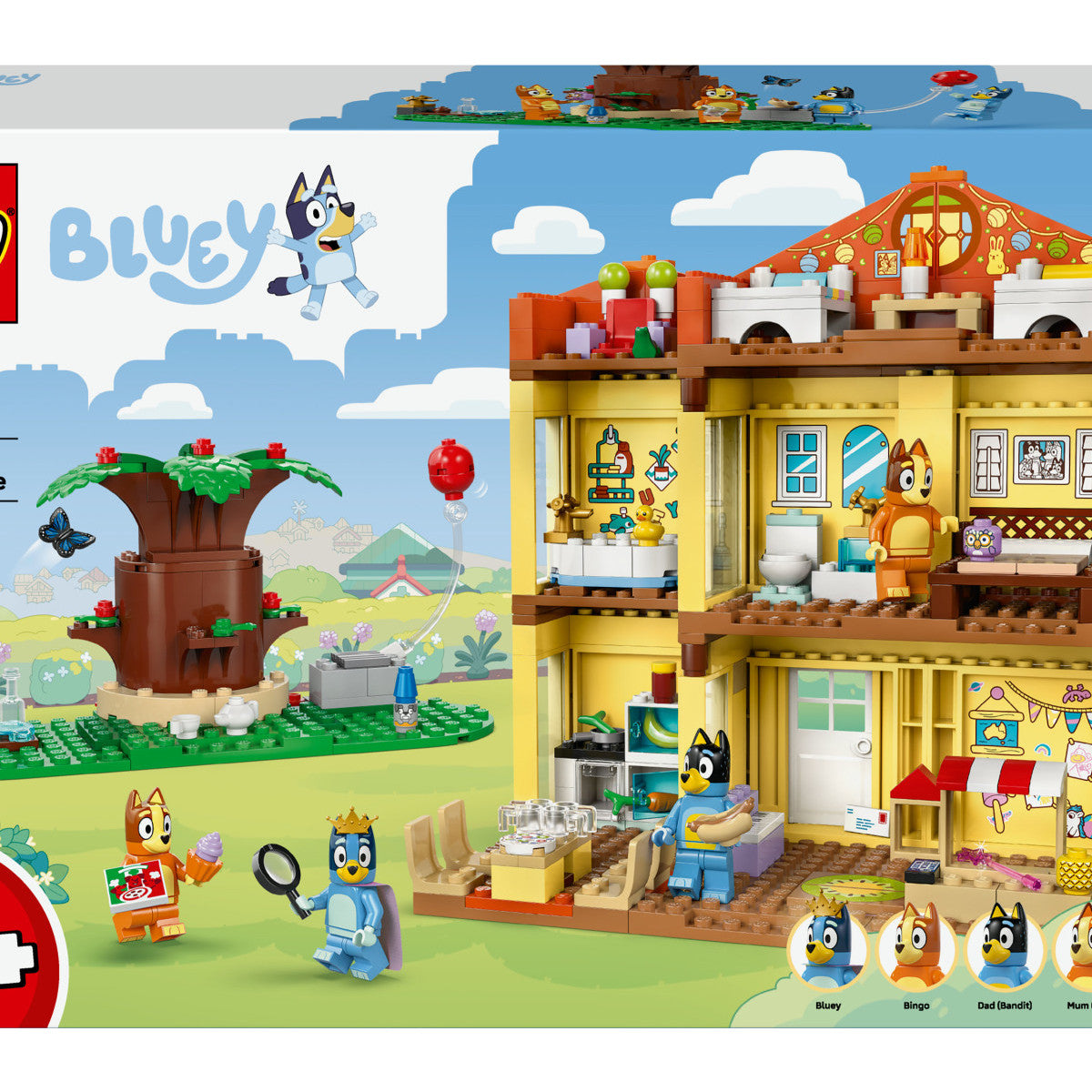 LEGO Bluey 11203 Casa della Famiglia di Bluey Playset 4 Anni 382 Pezzi