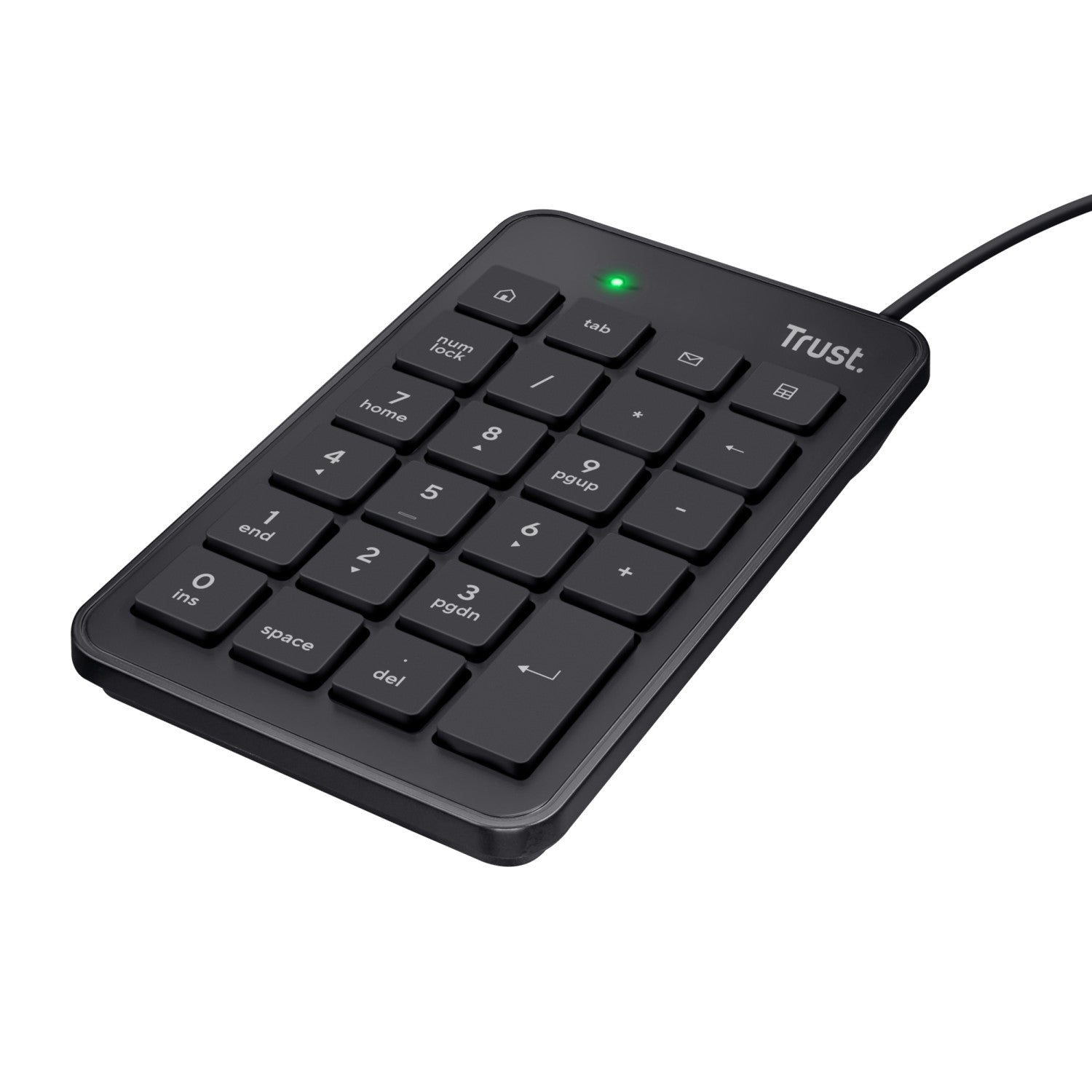 Trust 22221 Tastierino Numerico Notebook/PC USB Nero