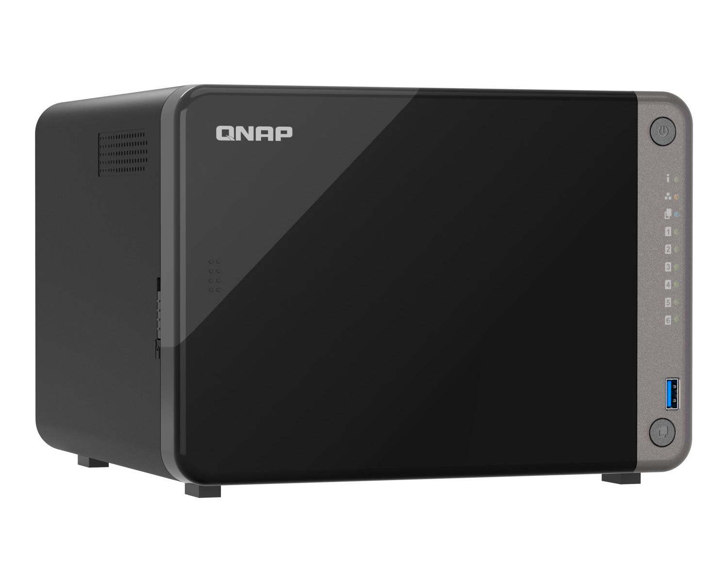 QNAP TS-AI642-8G server NAS e di archiviazione Tower Collegamento ethernet LAN Nero Cortex-A76