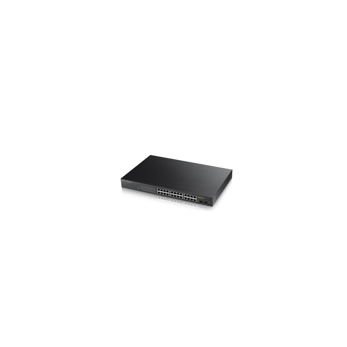 Zyxel GS1900-24HP Gestito Gigabit Ethernet (10/100/1000) 1U Nero