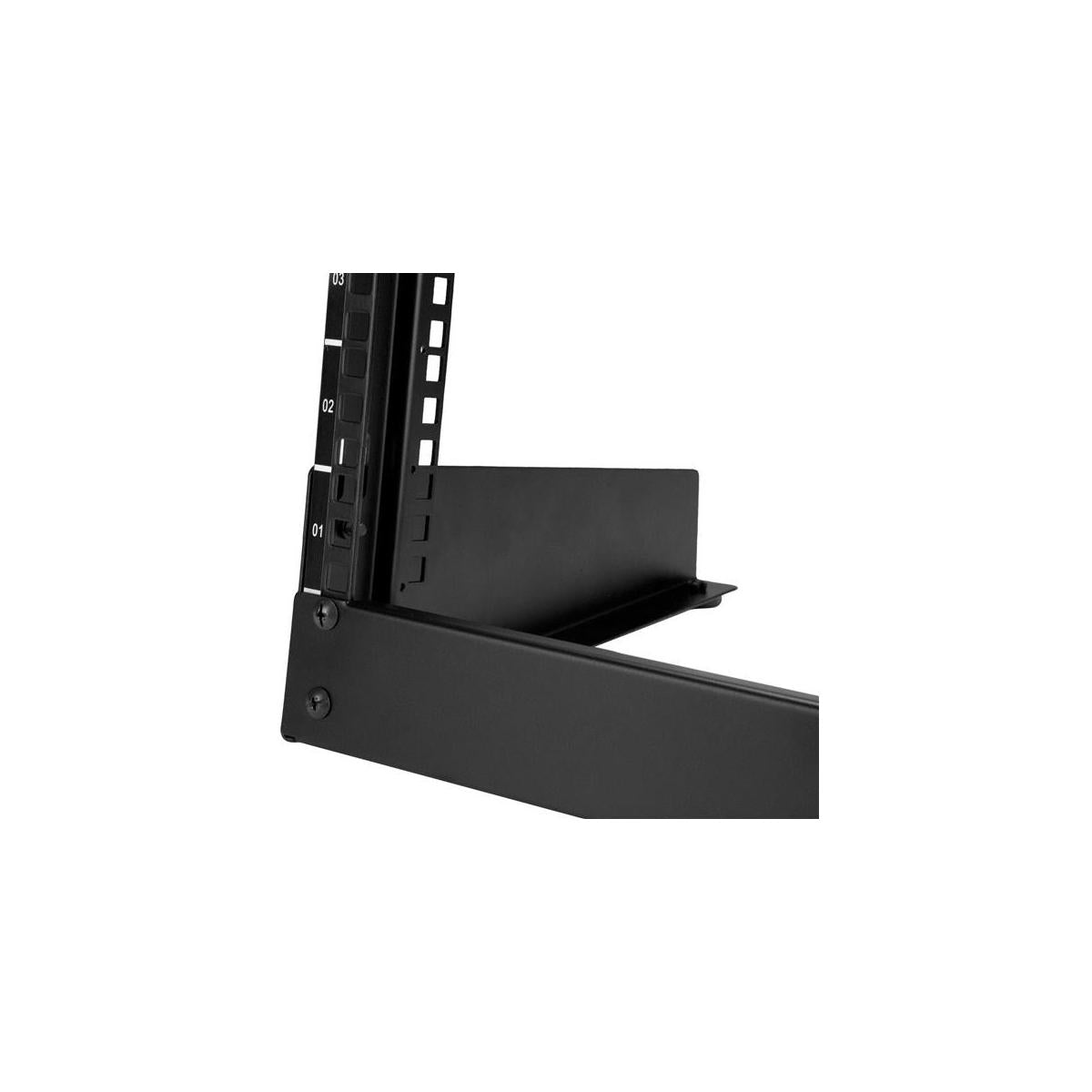 StarTech.com RK8OD rack Rack indipendenti Nero