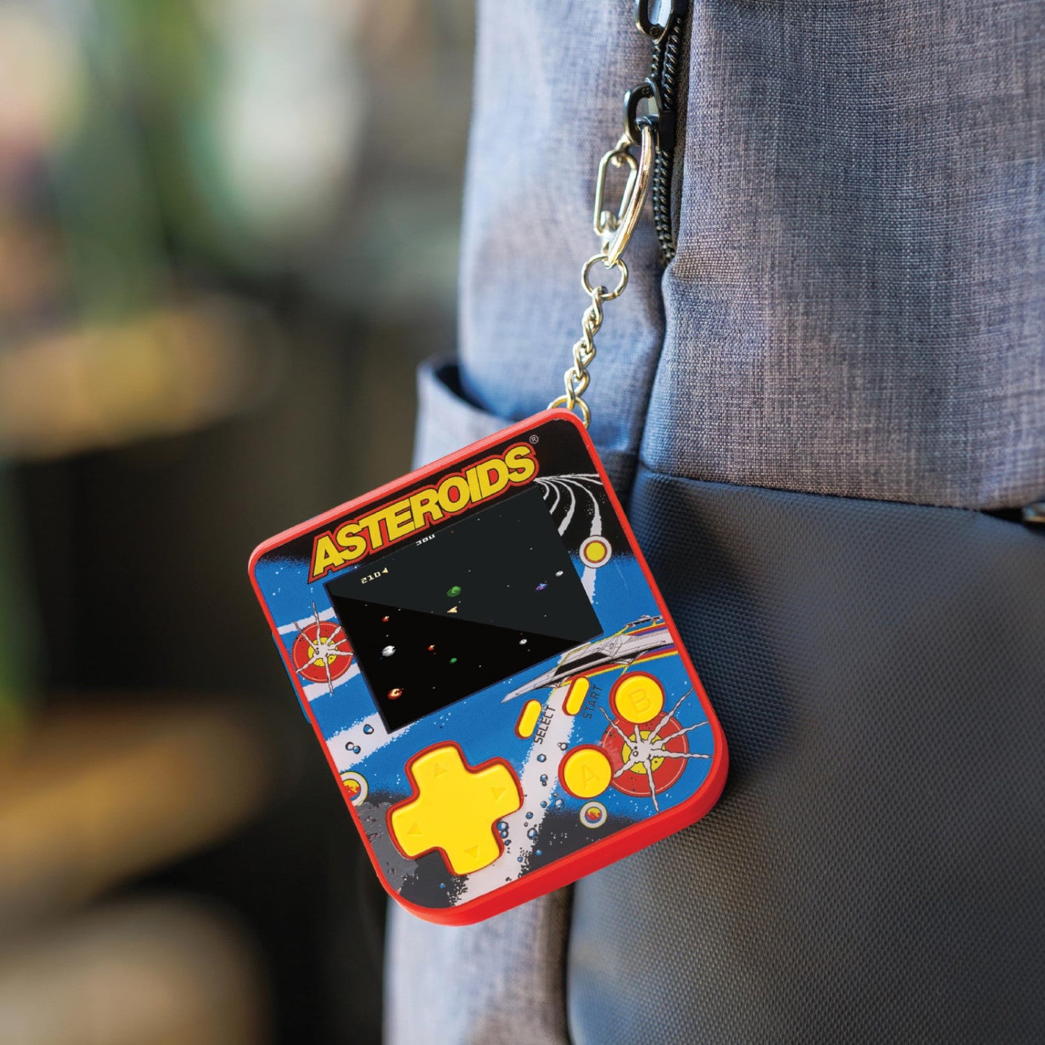 Blaze Entertainment HMT Super Micro Asteroids Keychain Gamer