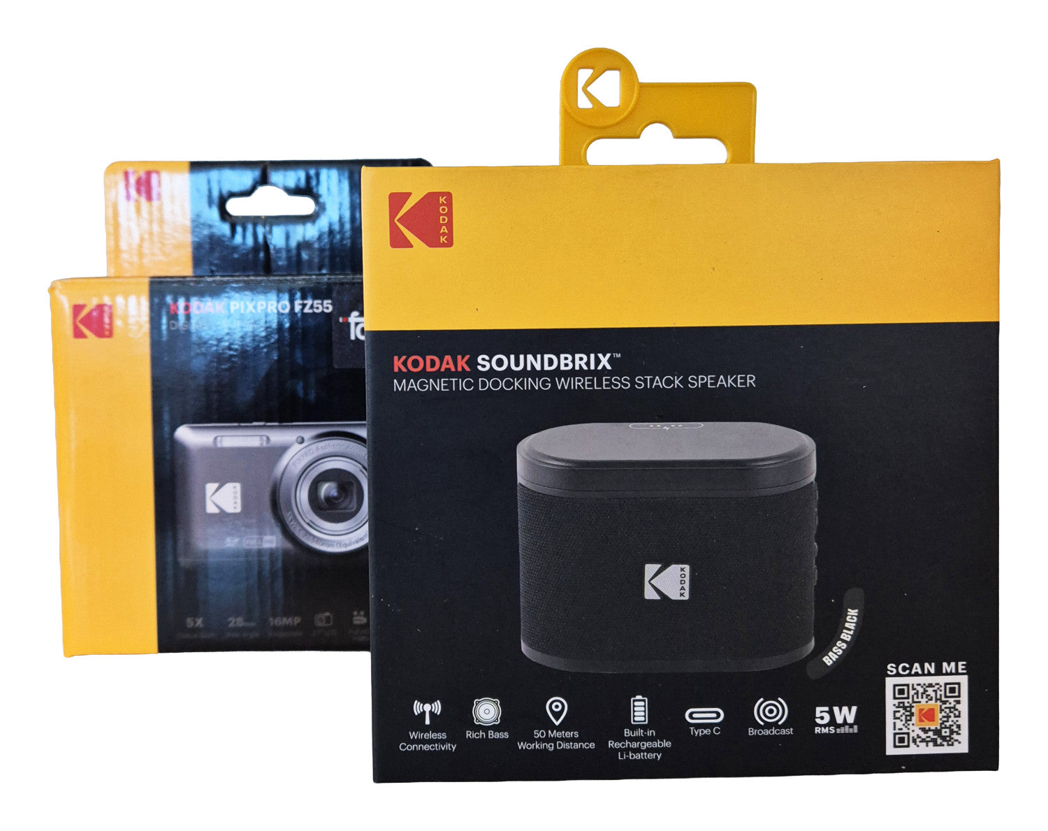 Kodak PIXPRO FZ55 1/2.3" Fotocamera compatta 16 MP CMOS 4608 x 3456 Pixel Nero