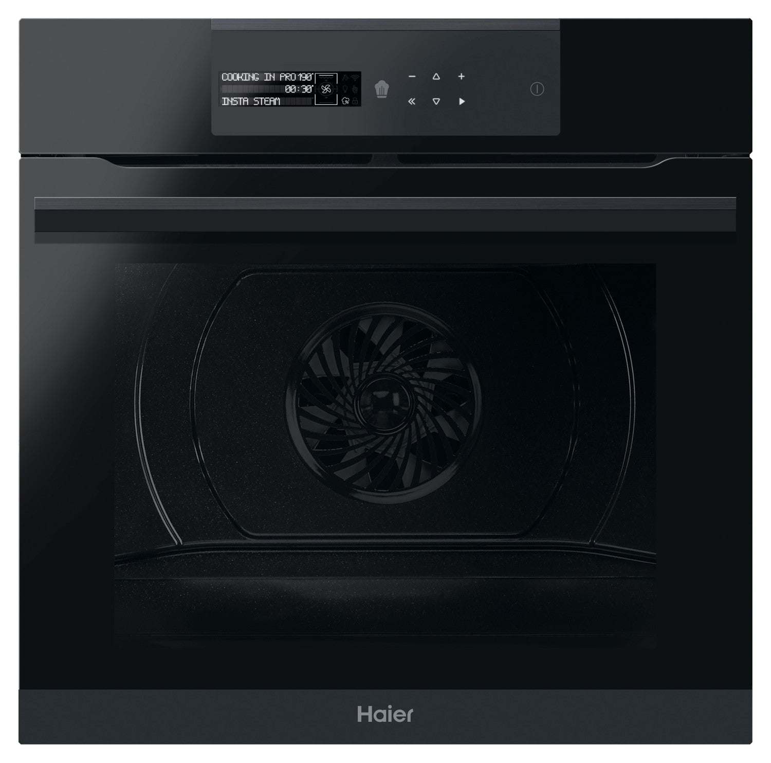 Haier I-Message Series 6 HWO60SM6B9BH Forno 70 L Pirolitico Idrolitico Nero