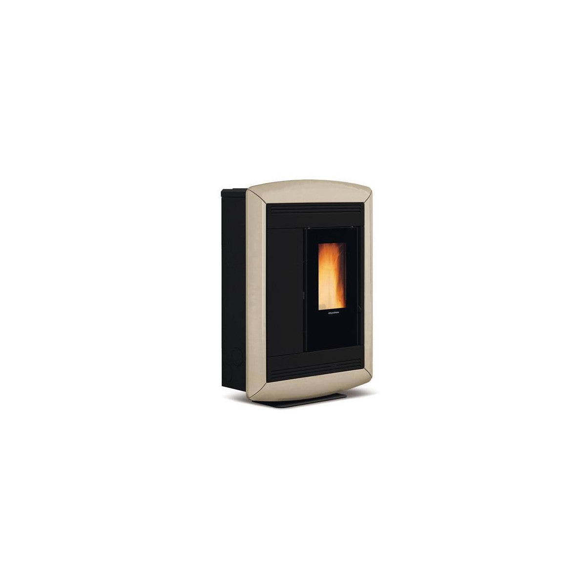 Extraflame Stufa A Pellet Canalizzata Souvenir Plus Lux 5.0 10 Kw 287 M³ Maiolica Bianco
