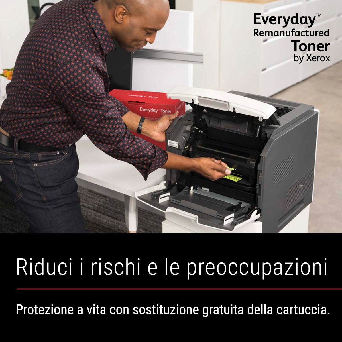 Toner rigenerato Everyday di Xerox Nero compatibile con Konica Minolta AAV8150 (AAV8150), Capacità standard