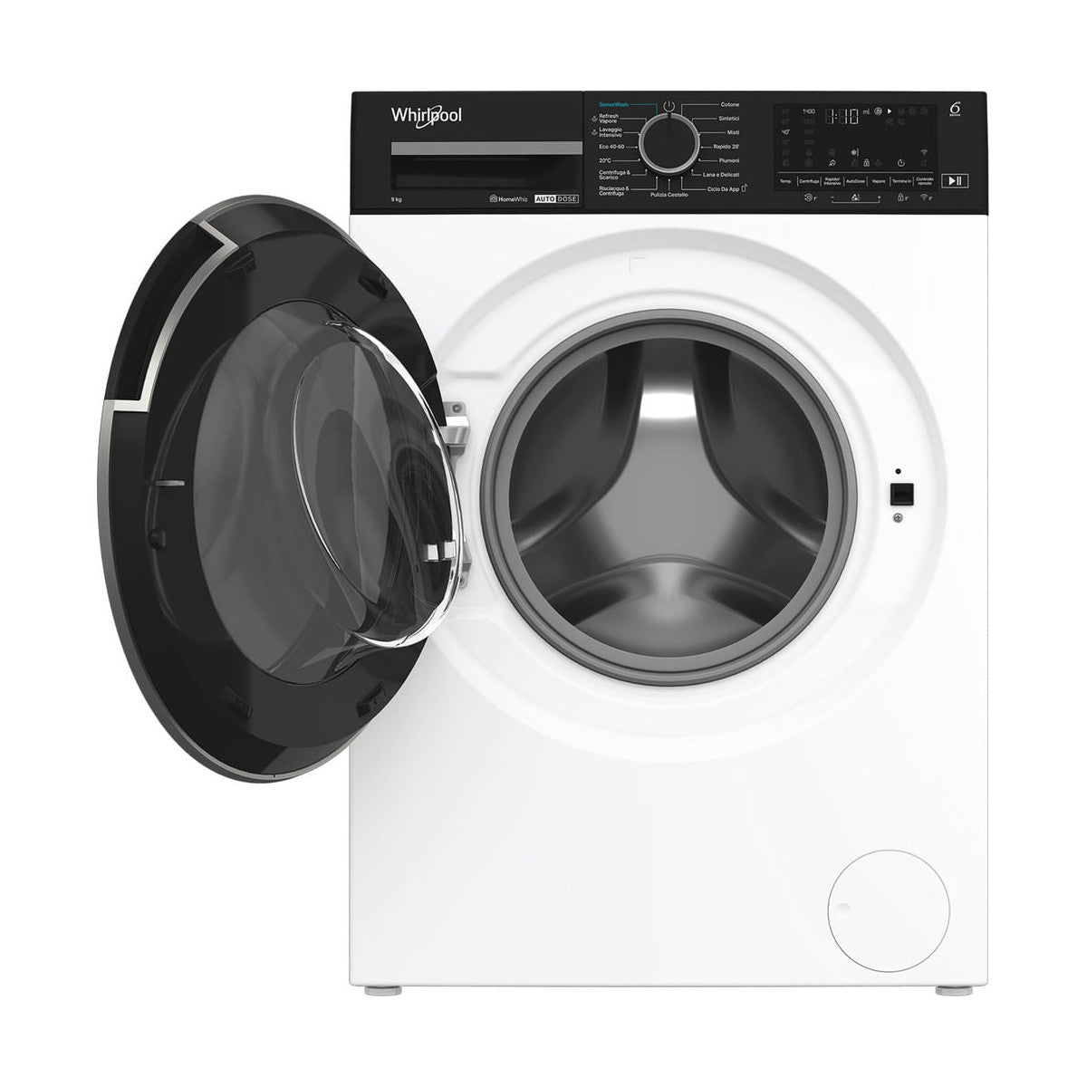 Whirlpool Lavatrice smart connessa con WiFi 9 kg - WPM 99W ADS IT