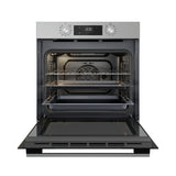 Whirlpool OMK58HU0X forno 71 L Nero, Acciaio inox