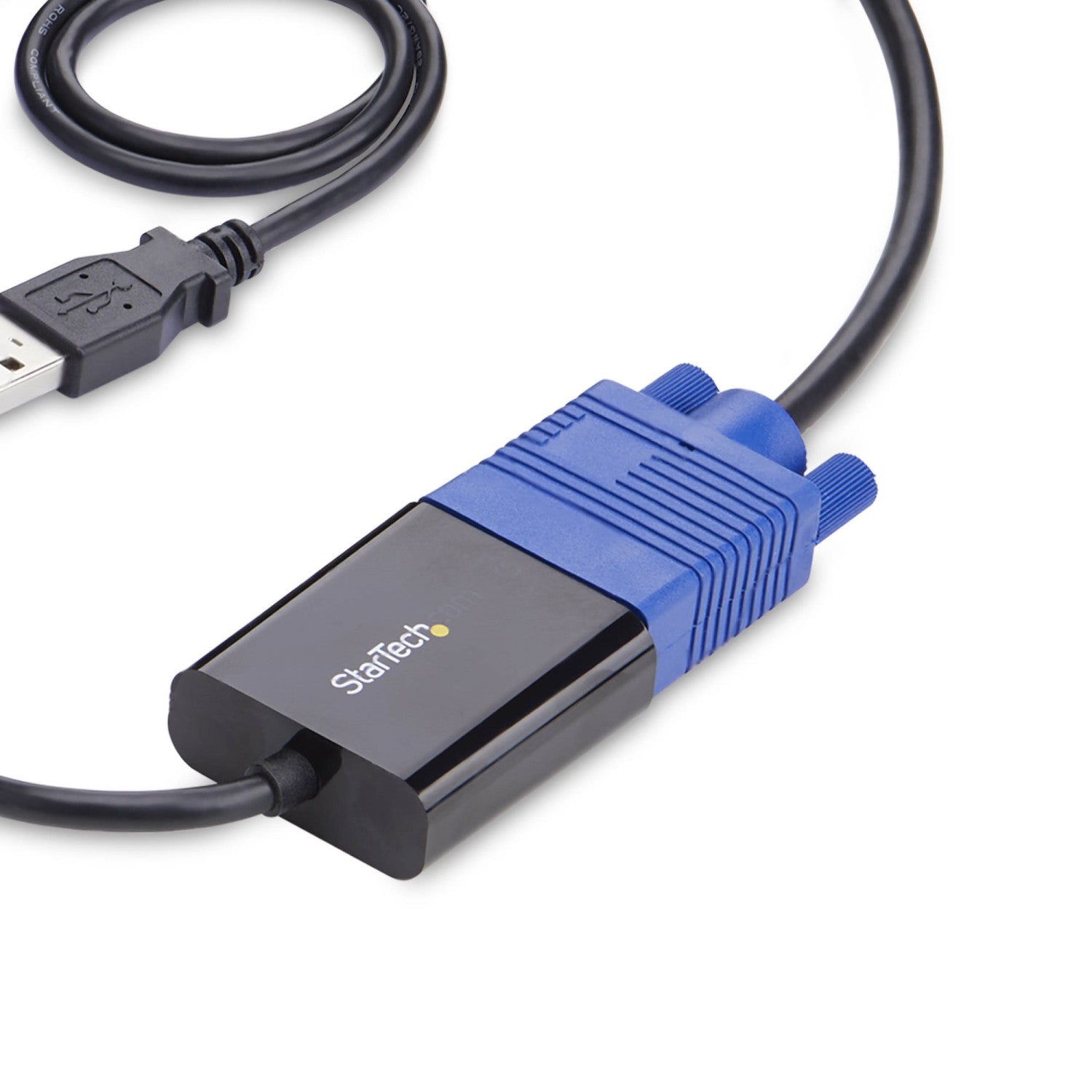 StarTech.com Adattatore Crash Cart Portatile per laptop, Console KVM con USB/VGA/Mini DisplayPort; trasferimento file e acquisizione video, TAA
