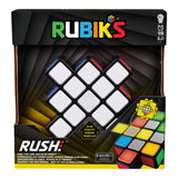 Rubik s Rush, Gioco Elettronico di Velocità e Luci, Rompicapo Interattivo Multigiocatore 1-4 Persone, Sfida di Abbinamento Colori e Memoria, Giocattolo STEM per Bambini e Adulti, Età 7