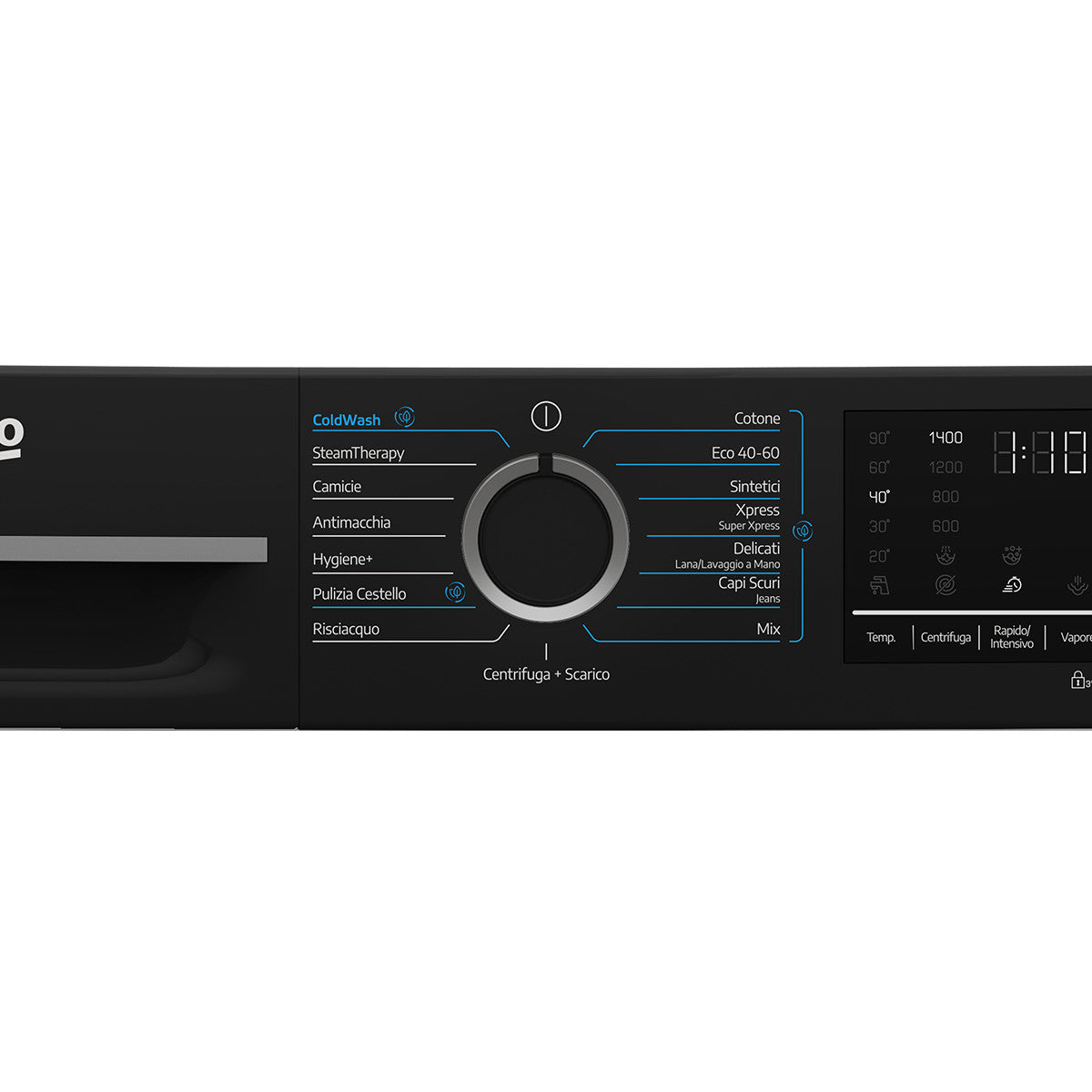 Beko b300 BMWG9149DB: Lavatrice a libera installazione, 9 kg, 1400 giri