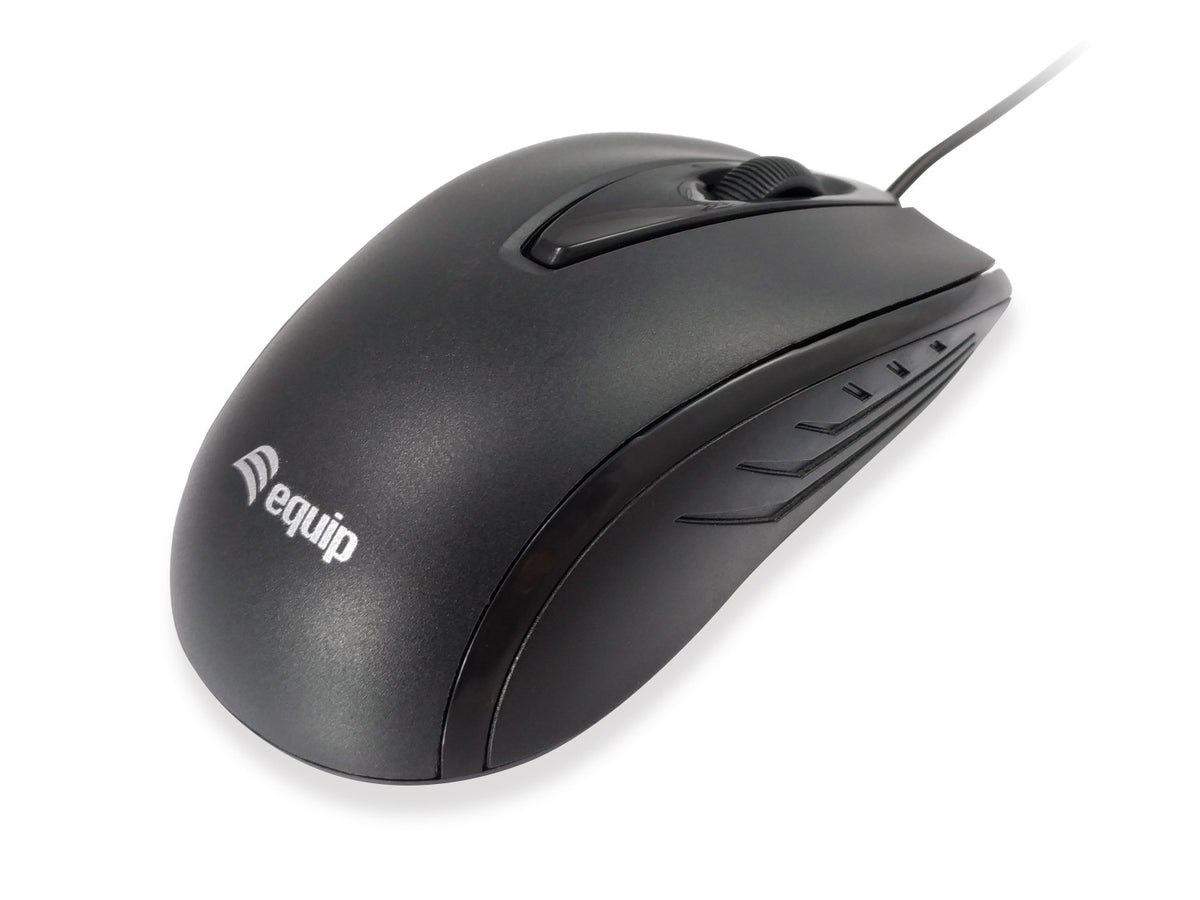 Equip 245107 mouse Ufficio Ambidestro USB tipo A Ottico 1000 DPI