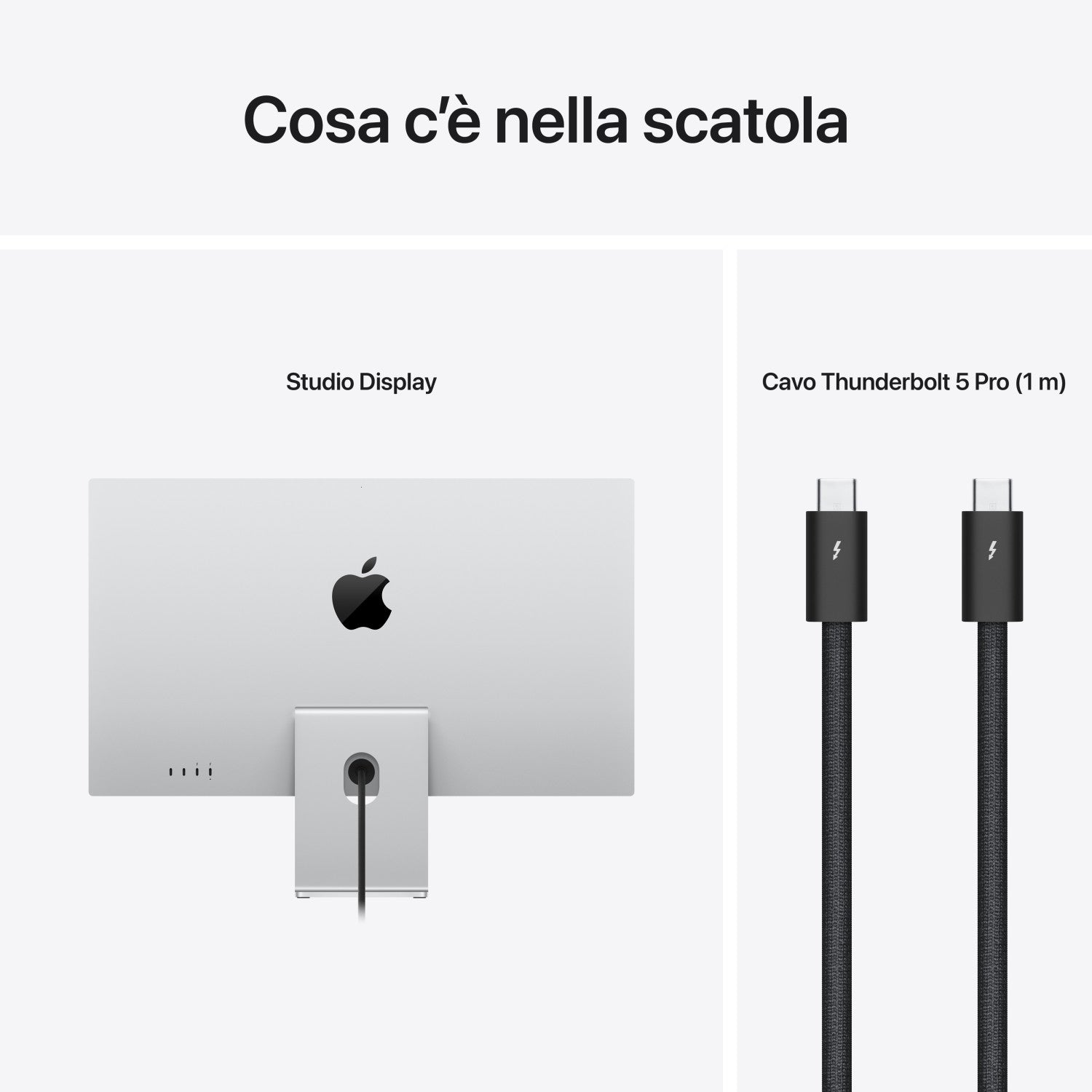 Apple Studio Display - Vetro standard - Adattatore di montaggio VESA (Sostegno non incluso)