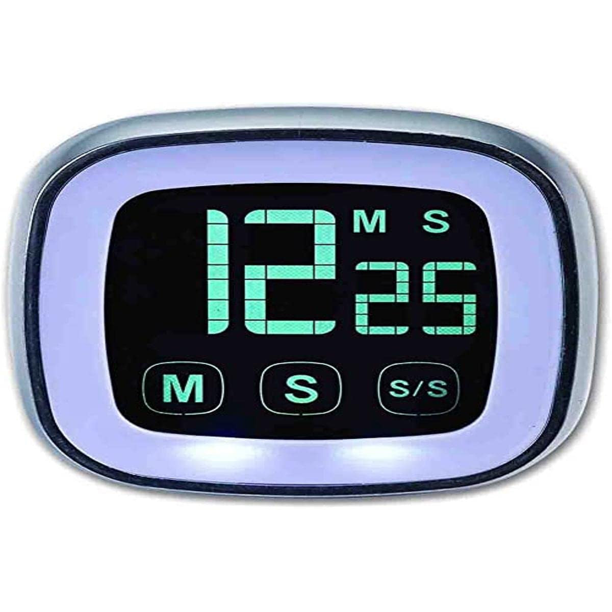 Ghidini Timer Digitale Da Cucina Daily Basic Bianco E Grigio