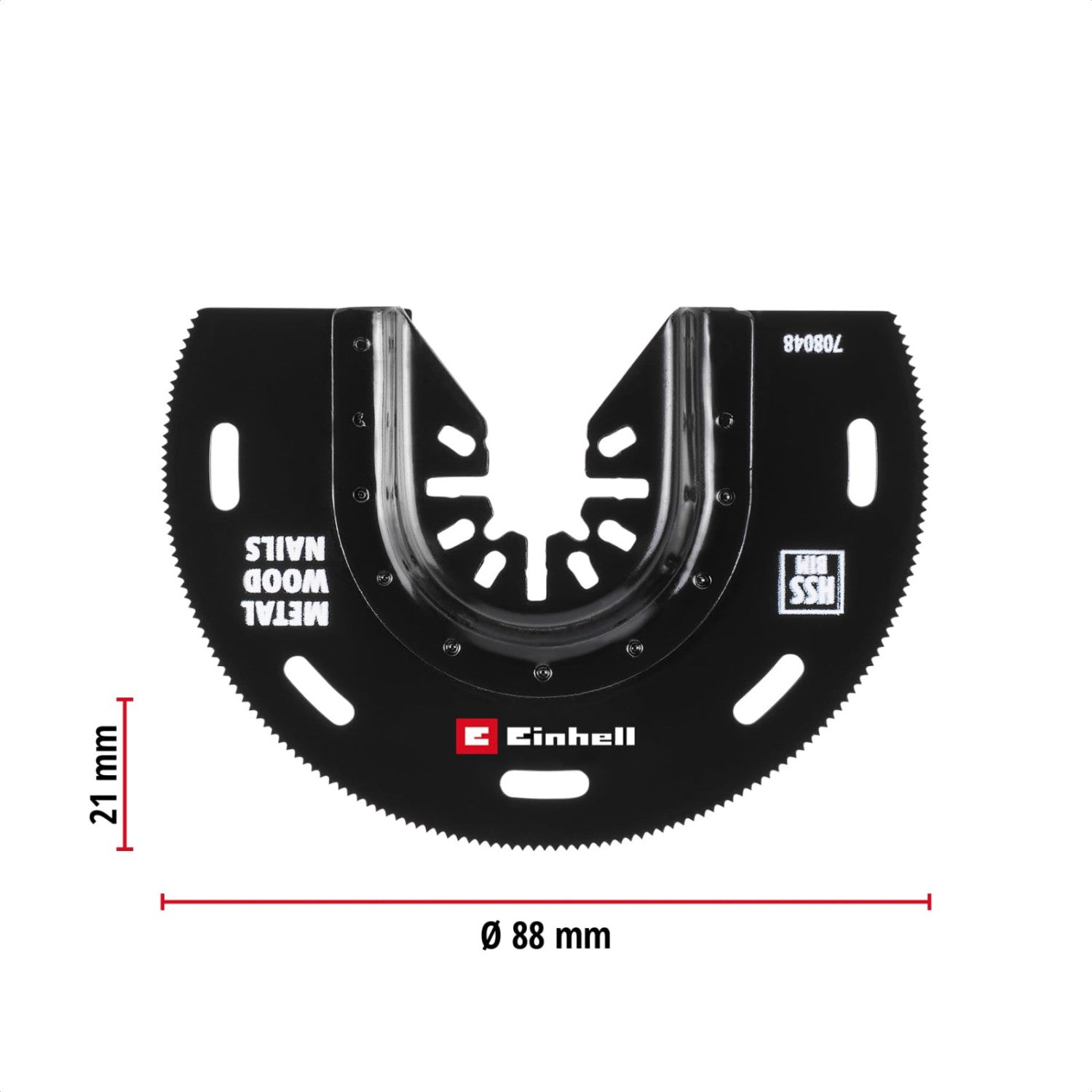 Einhell Lama Da Taglio A Tuffo Bimetallo Per Metallo E Legno Ø 88 Mm - Finitura PTFE, Cambio Rapido, Compatibile Con Multiutensili