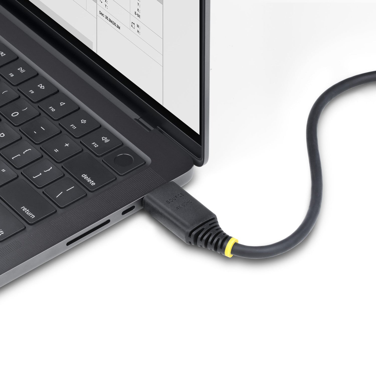 StarTech.com HDMI2-CABLE-GRIP-35F cavo HDMI 10,6 m HDMI tipo A (Standard) Nero