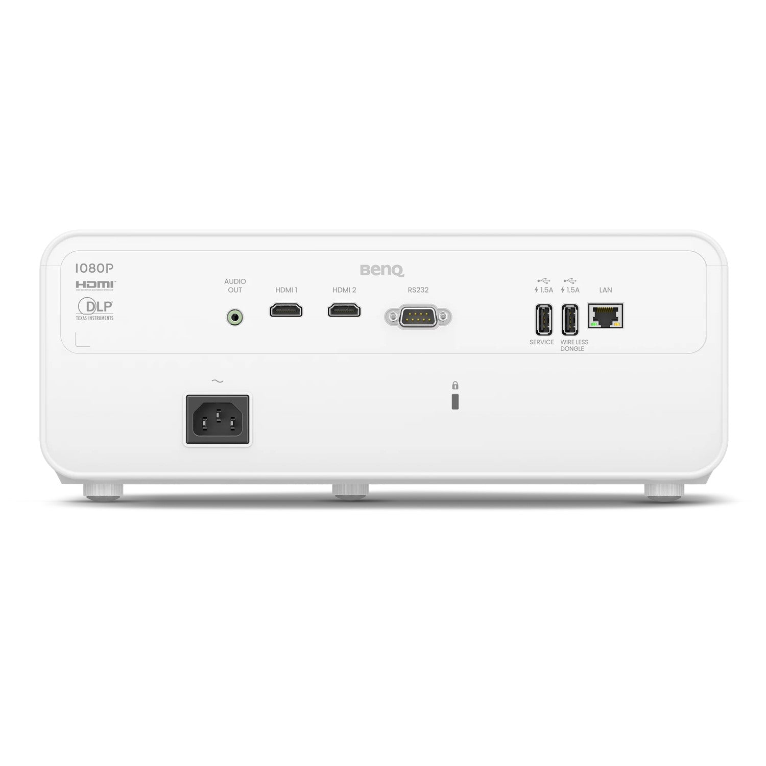 BenQ LH660 Proiettore a raggio standard 4600 ANSI lumen DLP 1080p (1920x1080) Compatibilità 3D Bianco