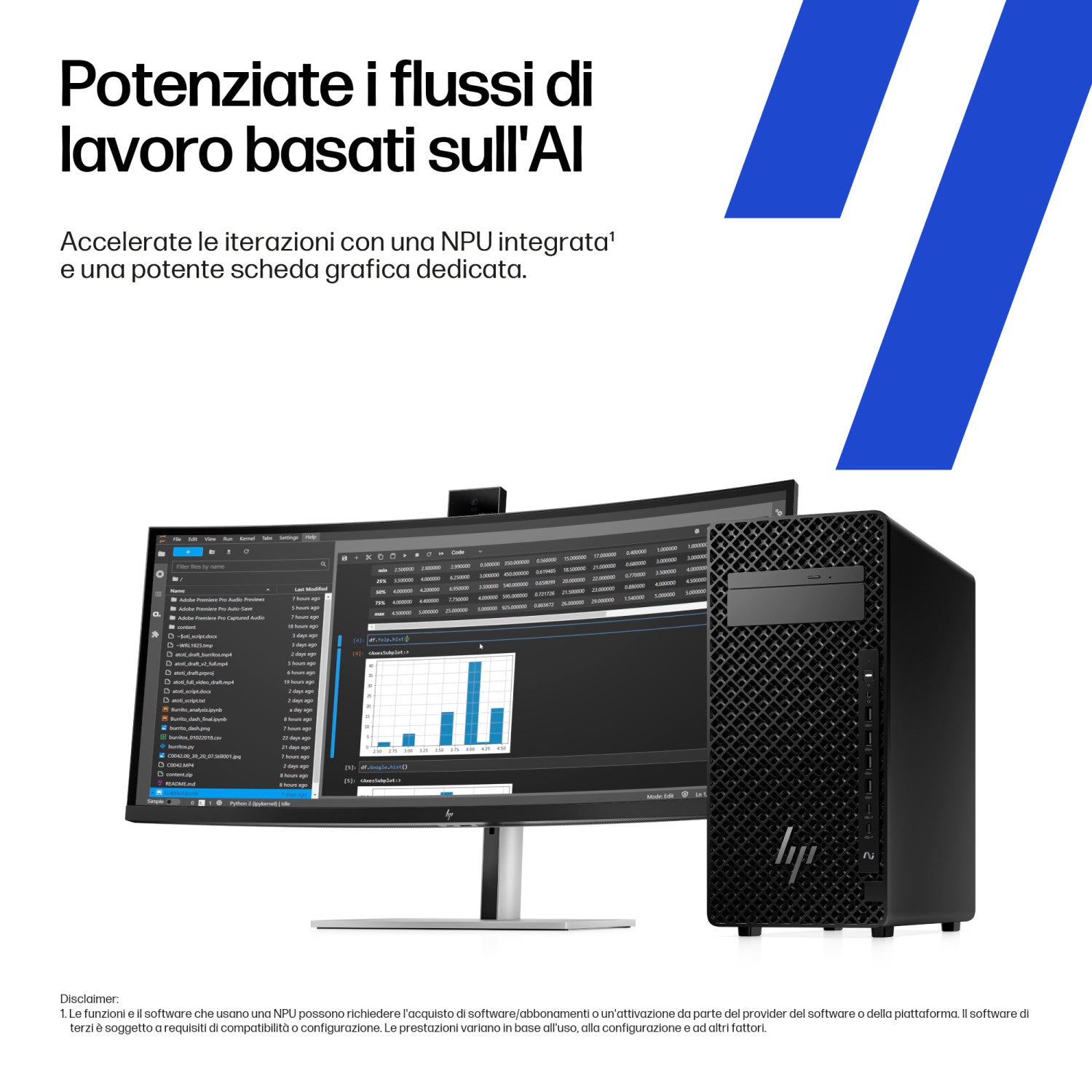 HP Z2 Tower G1i Wolf Pro Security Edition Intel Core Ultra 7 265 32 GB DDR5-SDRAM 1 TB SSD Windows 11 Pro Stazione di lavoro AI Workstation, AI PC Nero